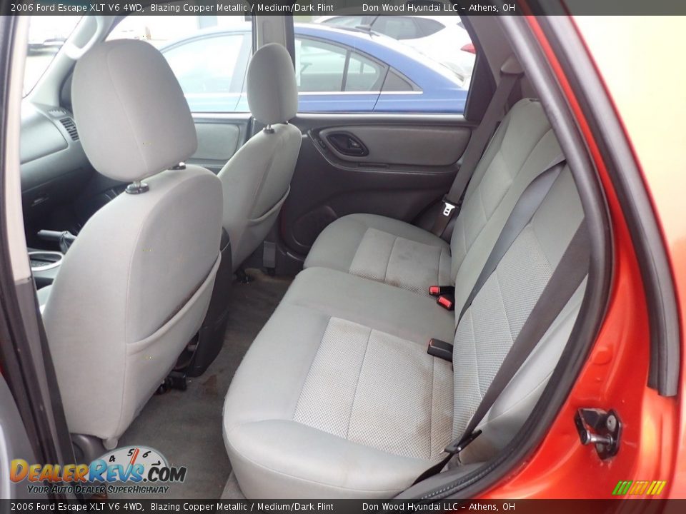 2006 Ford Escape XLT V6 4WD Blazing Copper Metallic / Medium/Dark Flint Photo #23