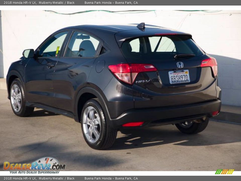 2018 Honda HR-V LX Mulberry Metallic / Black Photo #2