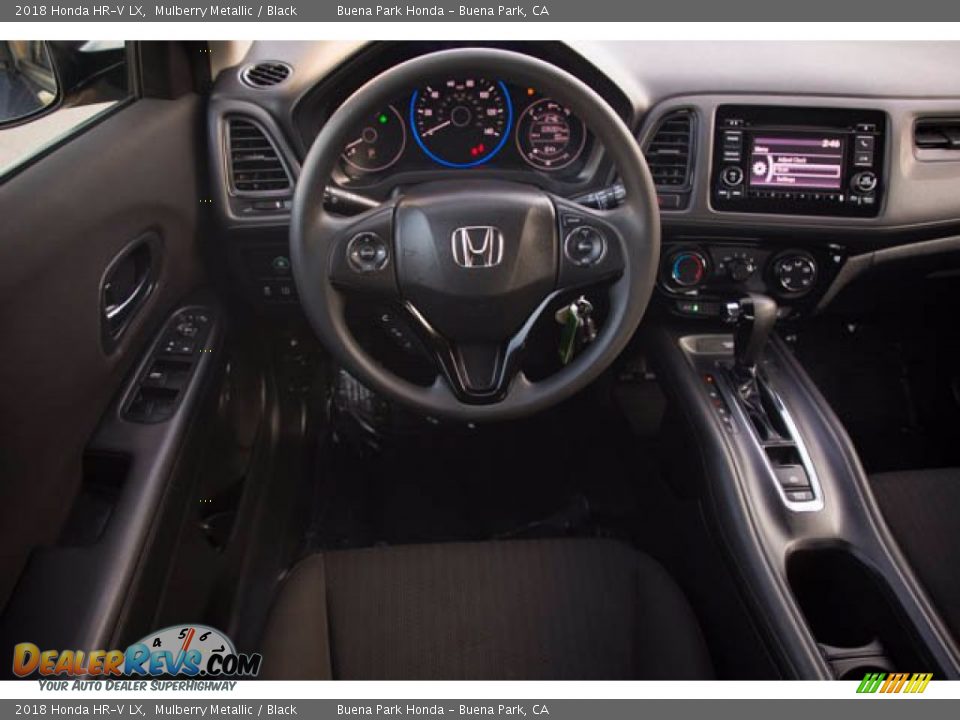 2018 Honda HR-V LX Mulberry Metallic / Black Photo #5