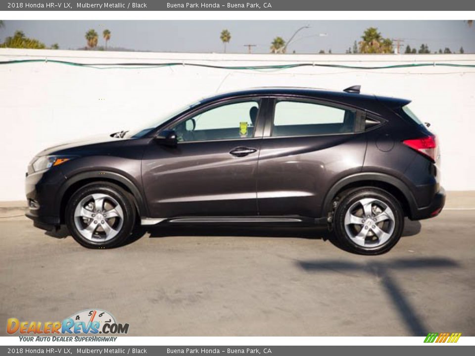 Mulberry Metallic 2018 Honda HR-V LX Photo #10