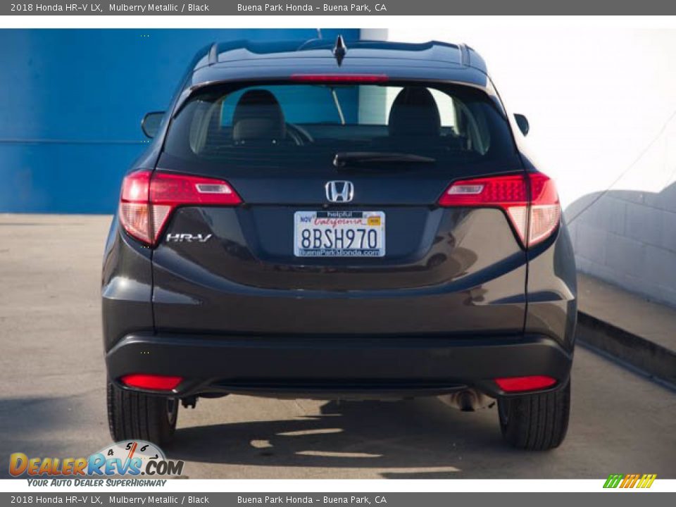 2018 Honda HR-V LX Mulberry Metallic / Black Photo #11