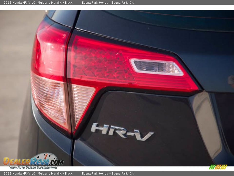2018 Honda HR-V LX Mulberry Metallic / Black Photo #12