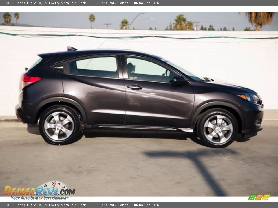 Mulberry Metallic 2018 Honda HR-V LX Photo #14