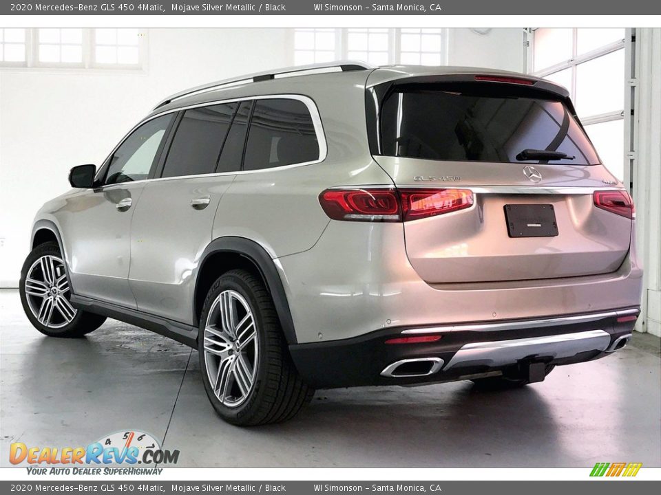 2020 Mercedes-Benz GLS 450 4Matic Mojave Silver Metallic / Black Photo #2