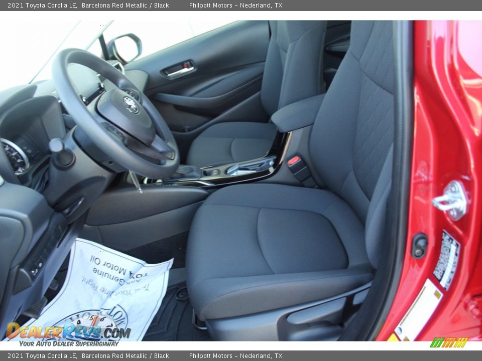 2021 Toyota Corolla LE Barcelona Red Metallic / Black Photo #10