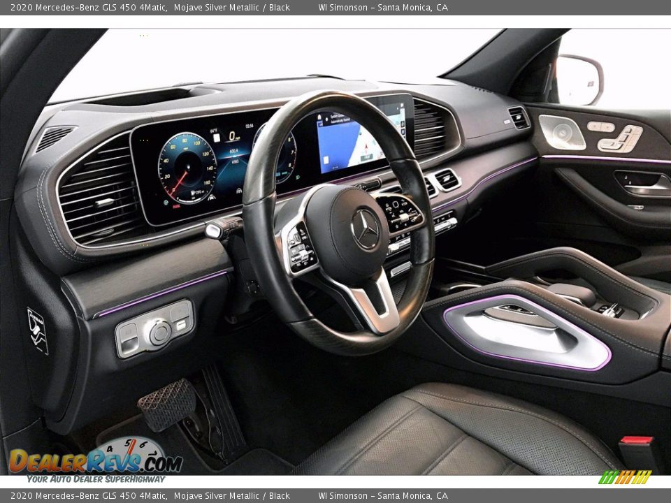 2020 Mercedes-Benz GLS 450 4Matic Mojave Silver Metallic / Black Photo #4