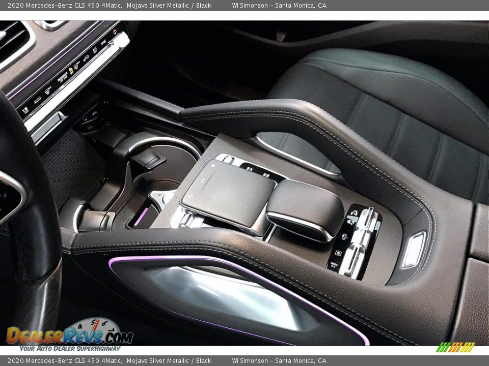 2020 Mercedes-Benz GLS 450 4Matic Mojave Silver Metallic / Black Photo #7