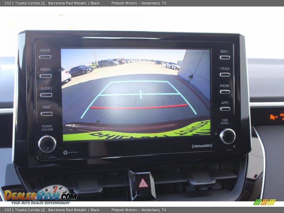 2021 Toyota Corolla LE Barcelona Red Metallic / Black Photo #17
