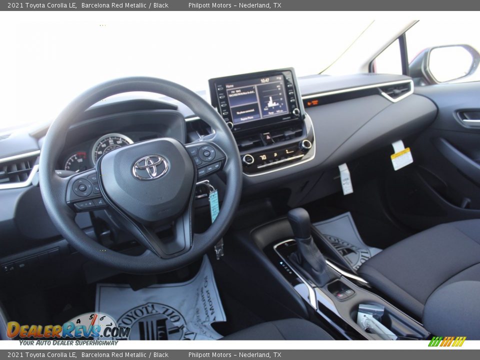 2021 Toyota Corolla LE Barcelona Red Metallic / Black Photo #20