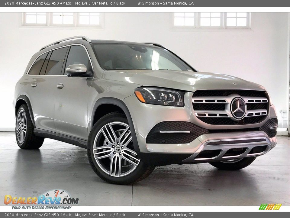 2020 Mercedes-Benz GLS 450 4Matic Mojave Silver Metallic / Black Photo #12