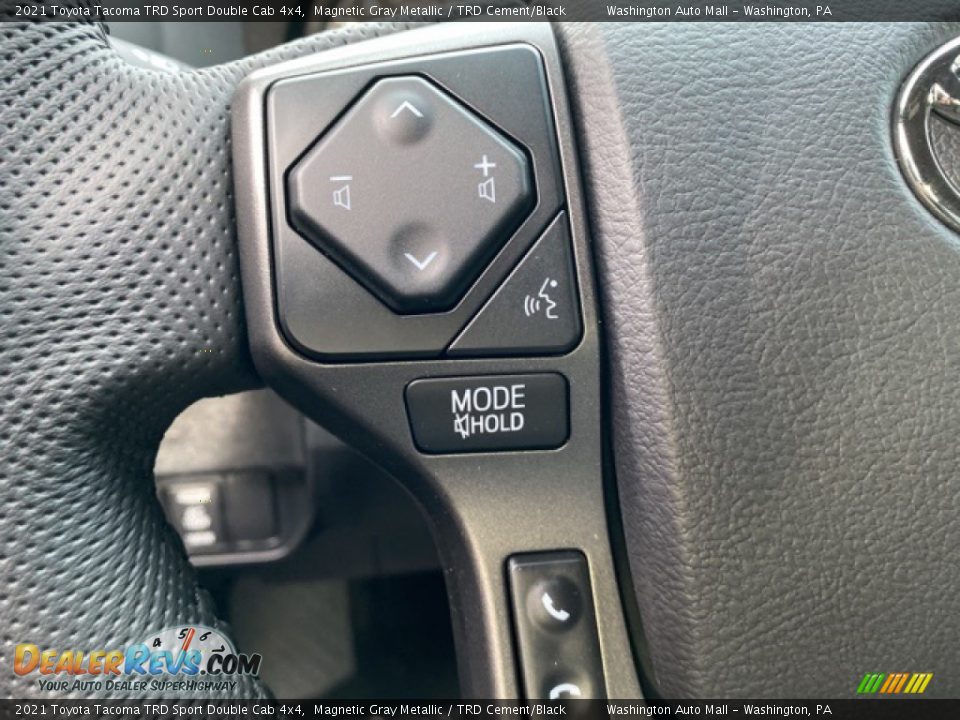 2021 Toyota Tacoma TRD Sport Double Cab 4x4 Magnetic Gray Metallic / TRD Cement/Black Photo #6