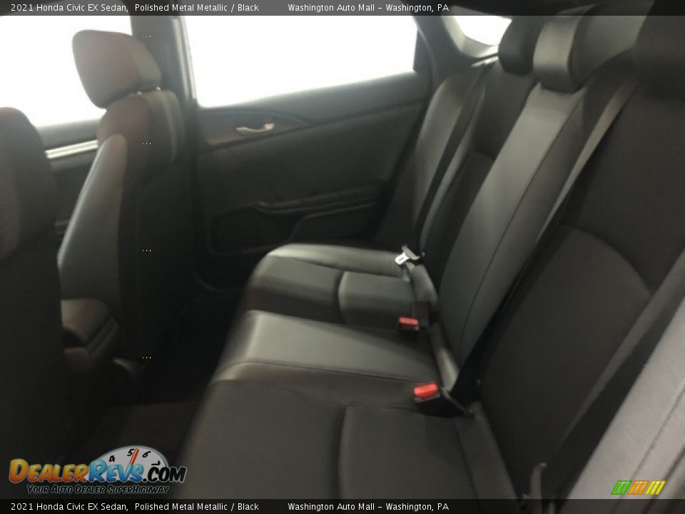 2021 Honda Civic EX Sedan Polished Metal Metallic / Black Photo #5