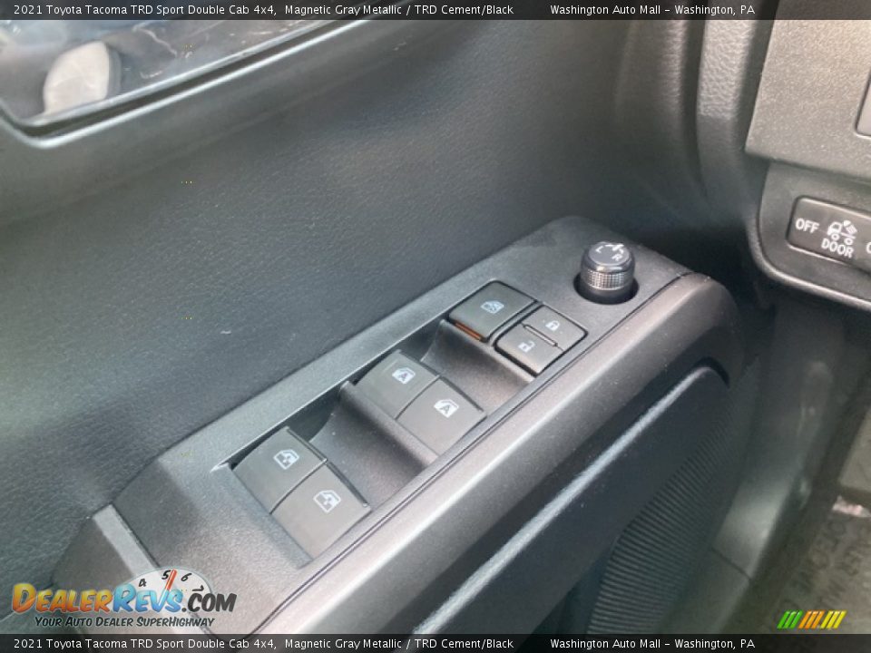 2021 Toyota Tacoma TRD Sport Double Cab 4x4 Magnetic Gray Metallic / TRD Cement/Black Photo #18