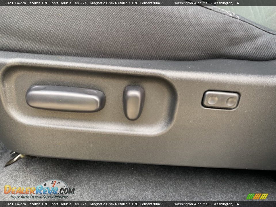 2021 Toyota Tacoma TRD Sport Double Cab 4x4 Magnetic Gray Metallic / TRD Cement/Black Photo #20