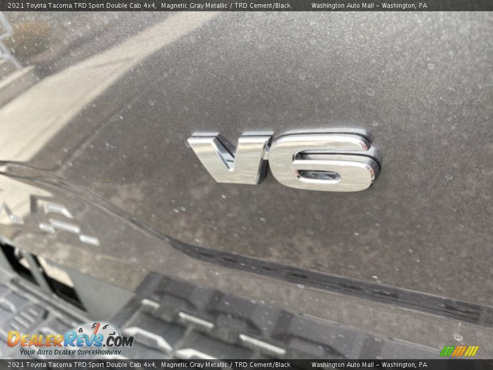2021 Toyota Tacoma TRD Sport Double Cab 4x4 Magnetic Gray Metallic / TRD Cement/Black Photo #23
