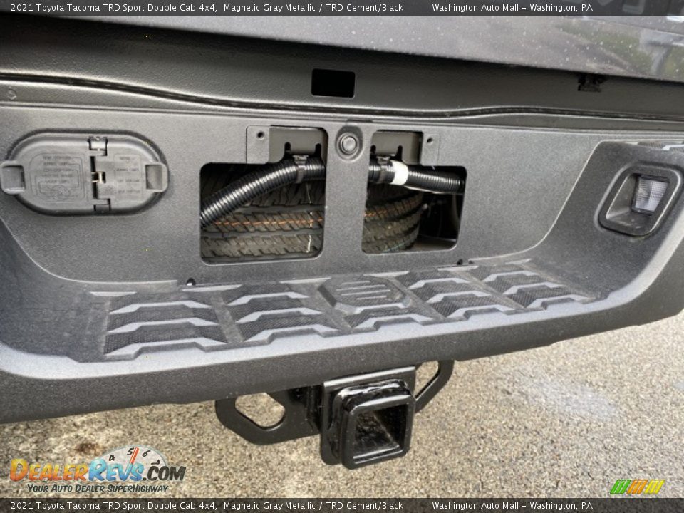 2021 Toyota Tacoma TRD Sport Double Cab 4x4 Magnetic Gray Metallic / TRD Cement/Black Photo #24