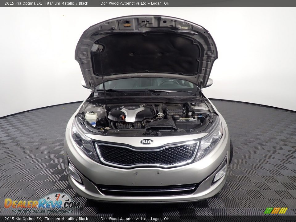 2015 Kia Optima SX Titanium Metallic / Black Photo #5