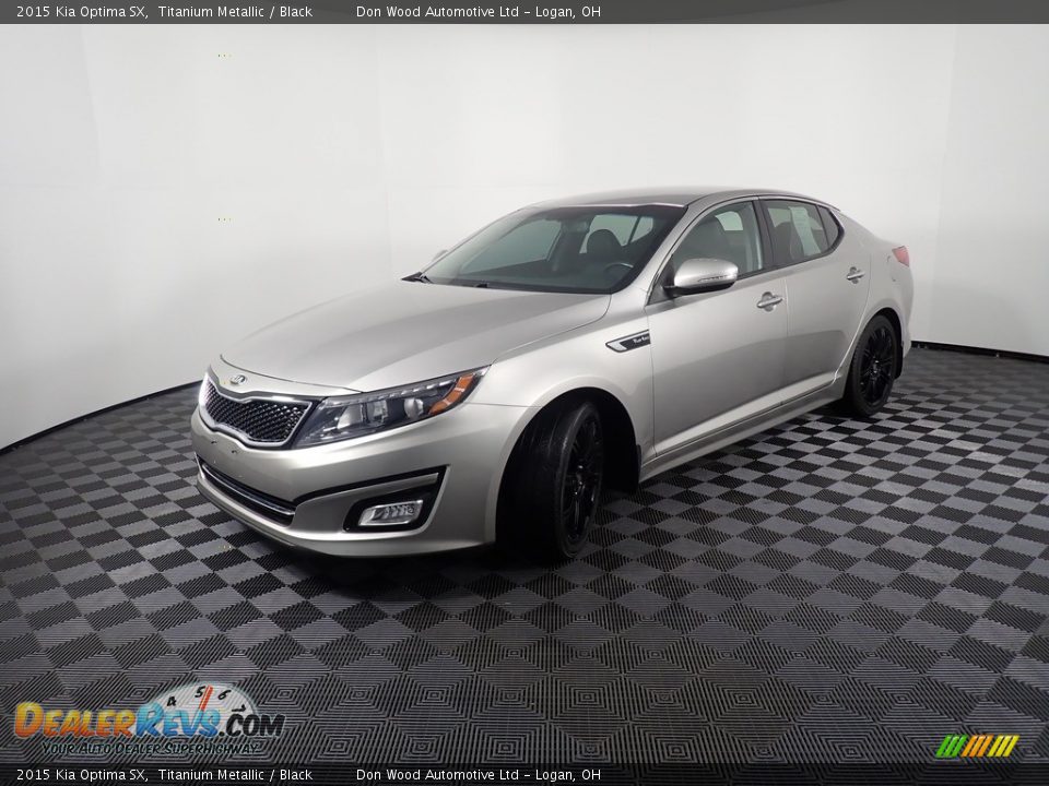 2015 Kia Optima SX Titanium Metallic / Black Photo #7