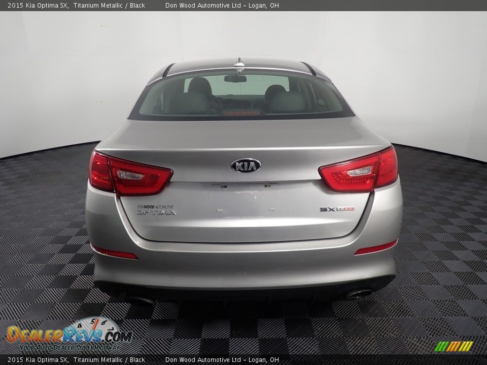 2015 Kia Optima SX Titanium Metallic / Black Photo #11