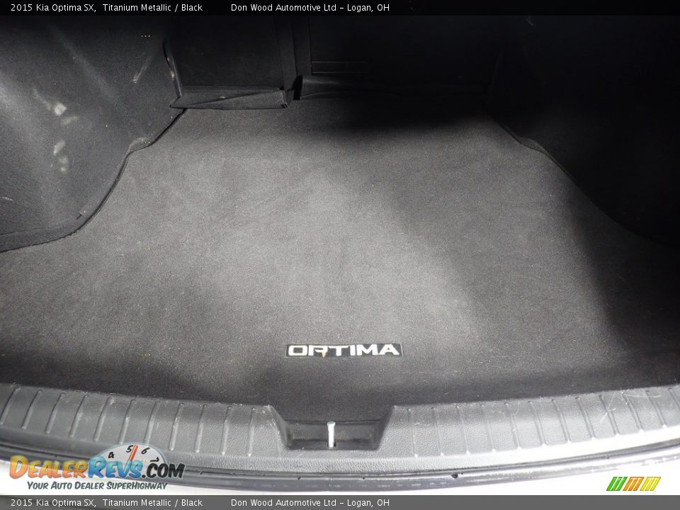 2015 Kia Optima SX Titanium Metallic / Black Photo #13