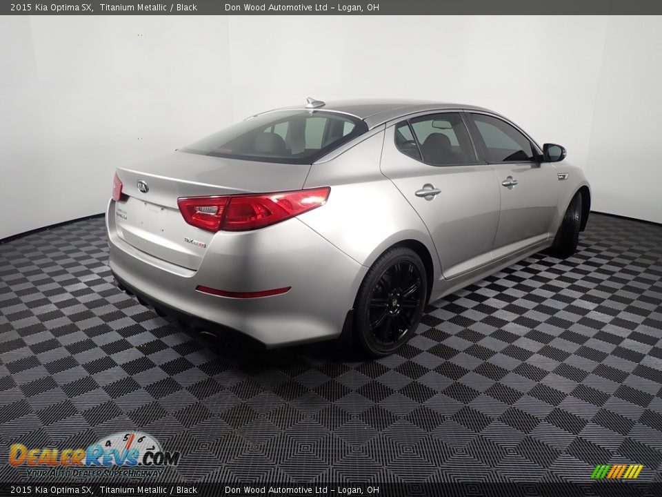 2015 Kia Optima SX Titanium Metallic / Black Photo #14