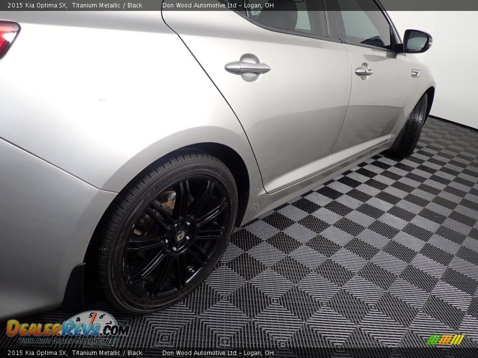 2015 Kia Optima SX Titanium Metallic / Black Photo #15