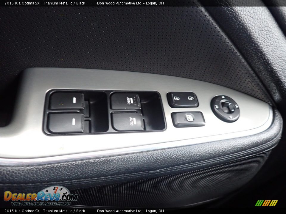 2015 Kia Optima SX Titanium Metallic / Black Photo #17