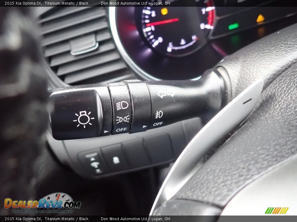 2015 Kia Optima SX Titanium Metallic / Black Photo #21