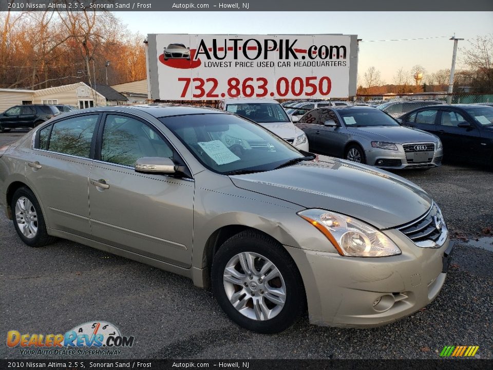 2010 Nissan Altima 2.5 S Sonoran Sand / Frost Photo #1