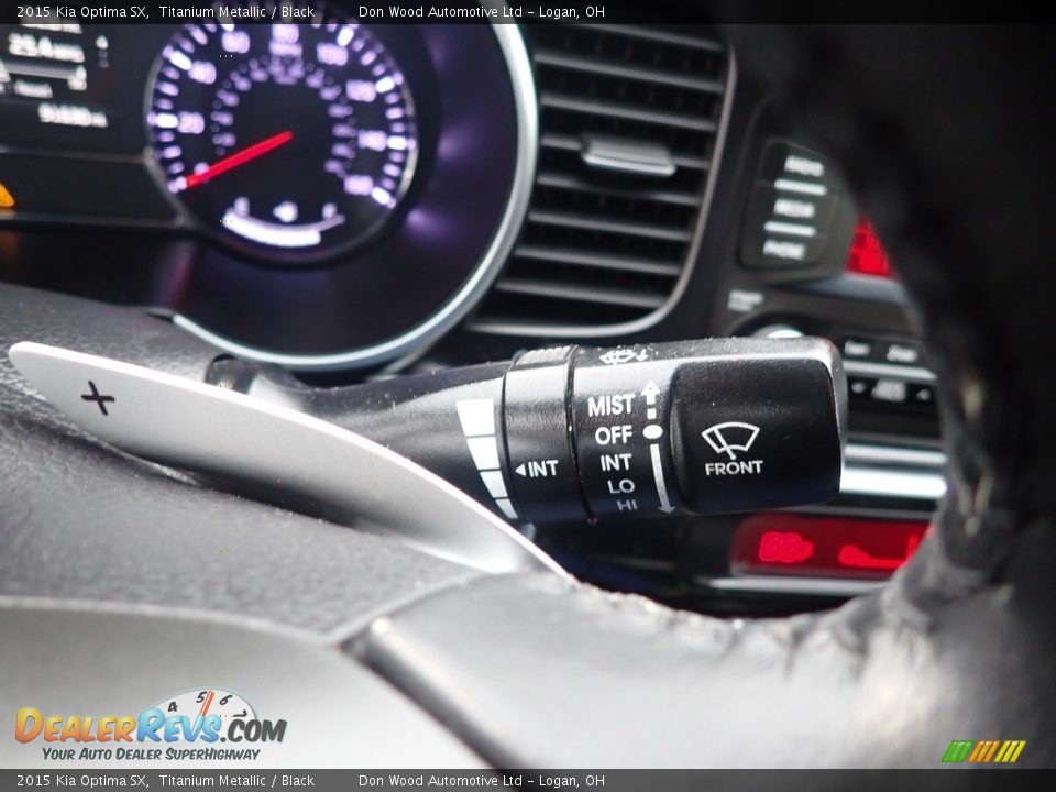 2015 Kia Optima SX Titanium Metallic / Black Photo #24