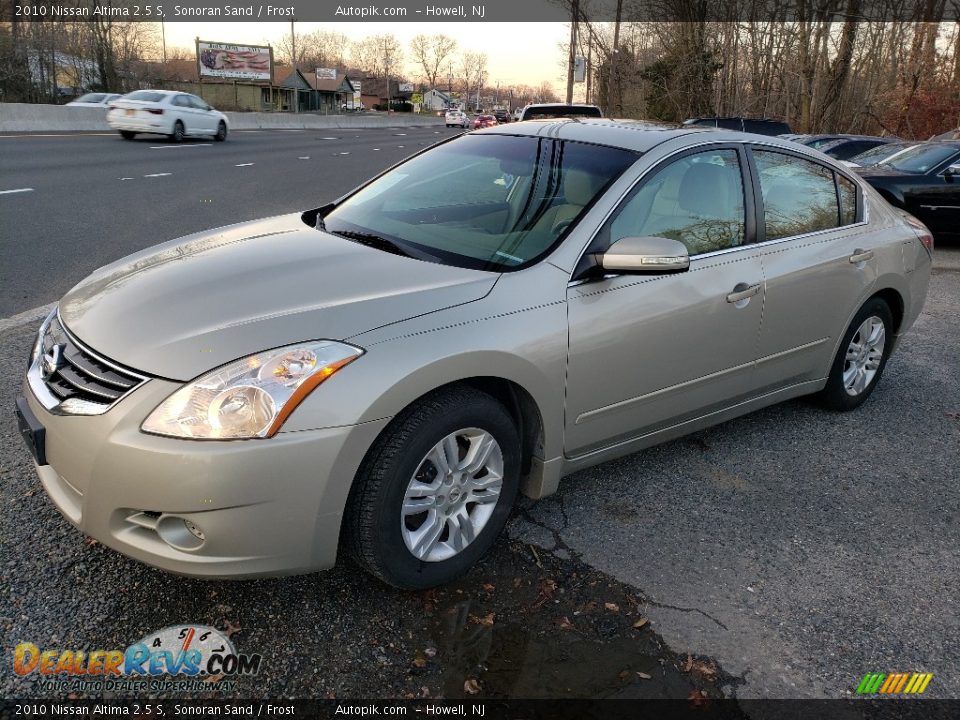 2010 Nissan Altima 2.5 S Sonoran Sand / Frost Photo #3