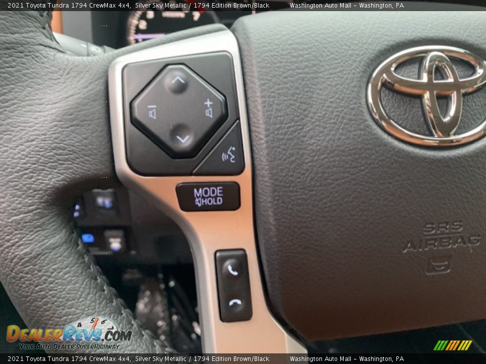 2021 Toyota Tundra 1794 CrewMax 4x4 Steering Wheel Photo #6