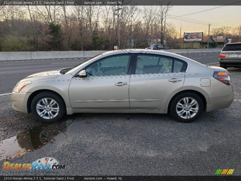 2010 Nissan Altima 2.5 S Sonoran Sand / Frost Photo #4