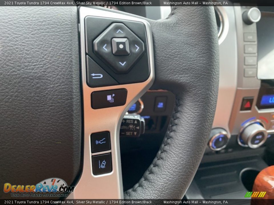 2021 Toyota Tundra 1794 CrewMax 4x4 Steering Wheel Photo #7