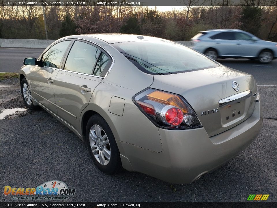 2010 Nissan Altima 2.5 S Sonoran Sand / Frost Photo #5