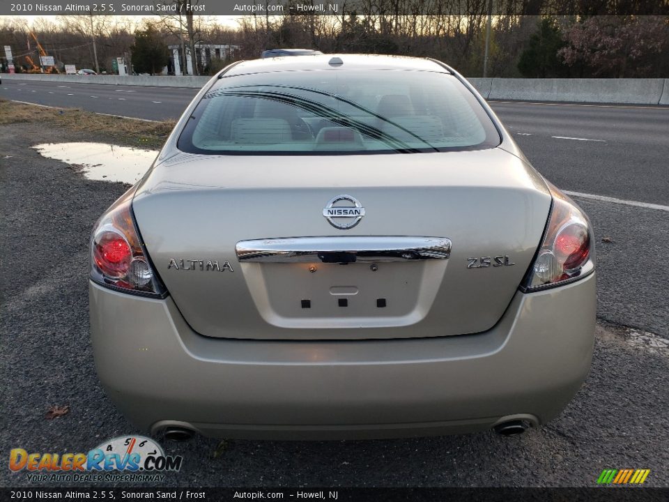 2010 Nissan Altima 2.5 S Sonoran Sand / Frost Photo #6