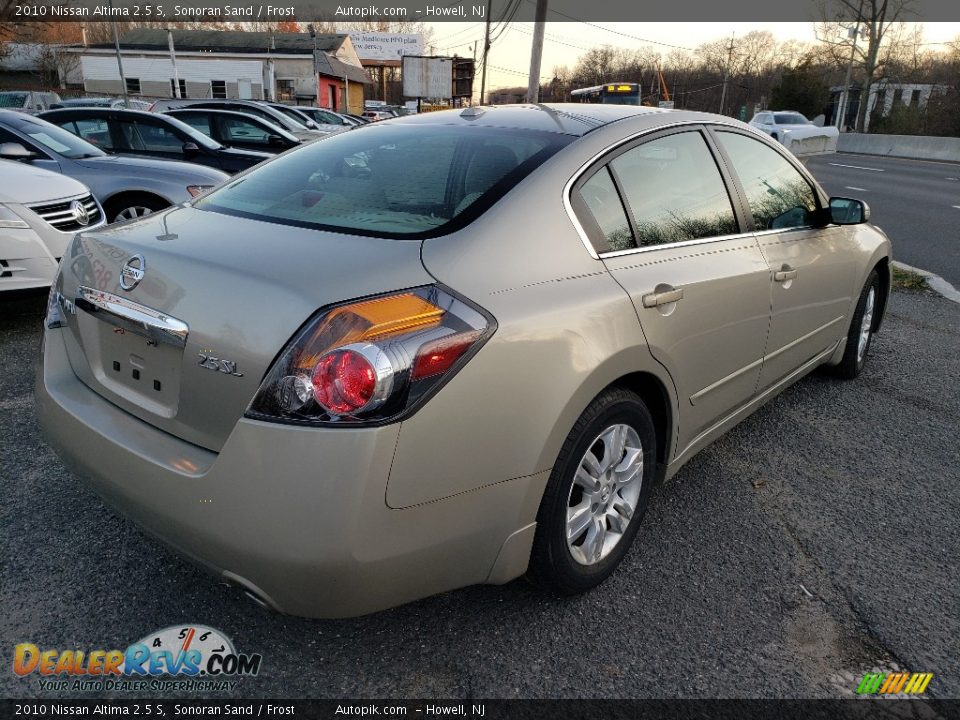 2010 Nissan Altima 2.5 S Sonoran Sand / Frost Photo #7