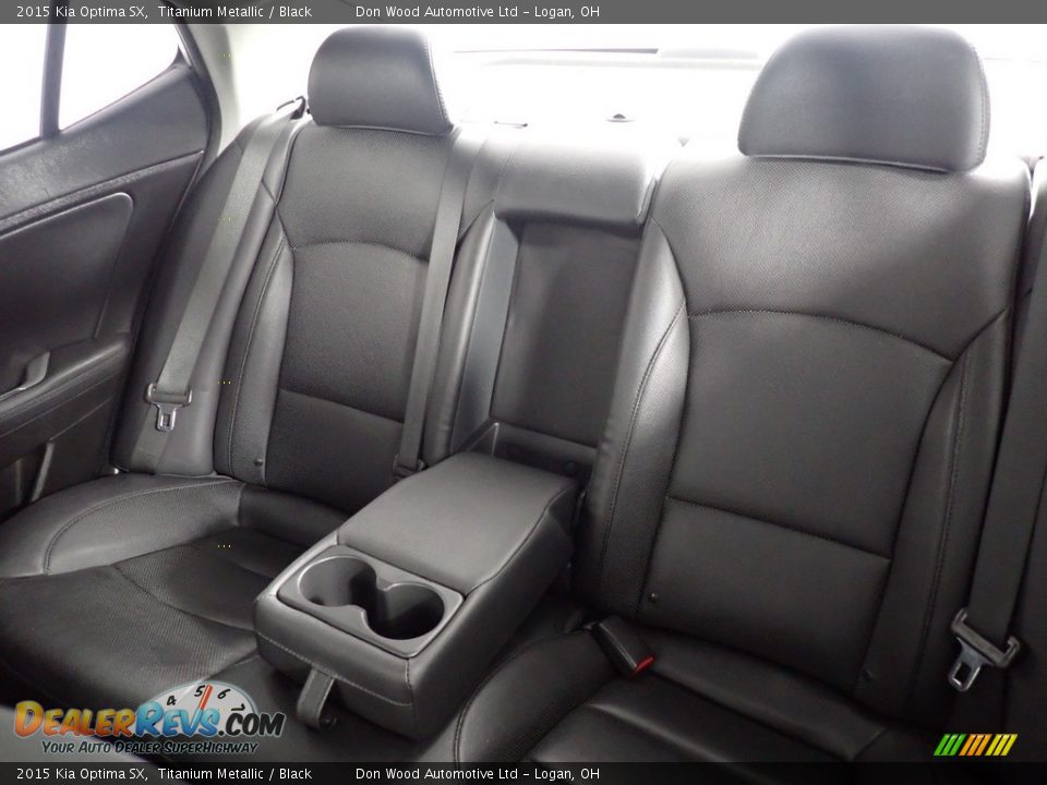2015 Kia Optima SX Titanium Metallic / Black Photo #30