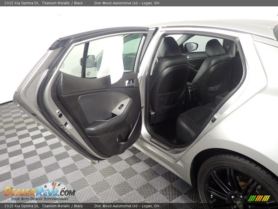 2015 Kia Optima SX Titanium Metallic / Black Photo #31