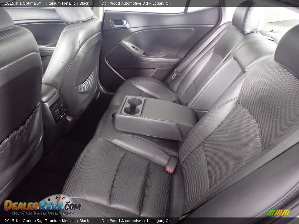 2015 Kia Optima SX Titanium Metallic / Black Photo #32