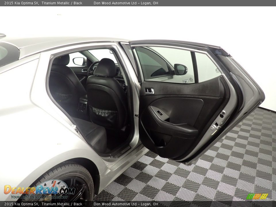 2015 Kia Optima SX Titanium Metallic / Black Photo #34