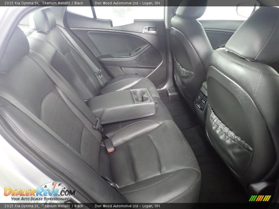 2015 Kia Optima SX Titanium Metallic / Black Photo #35