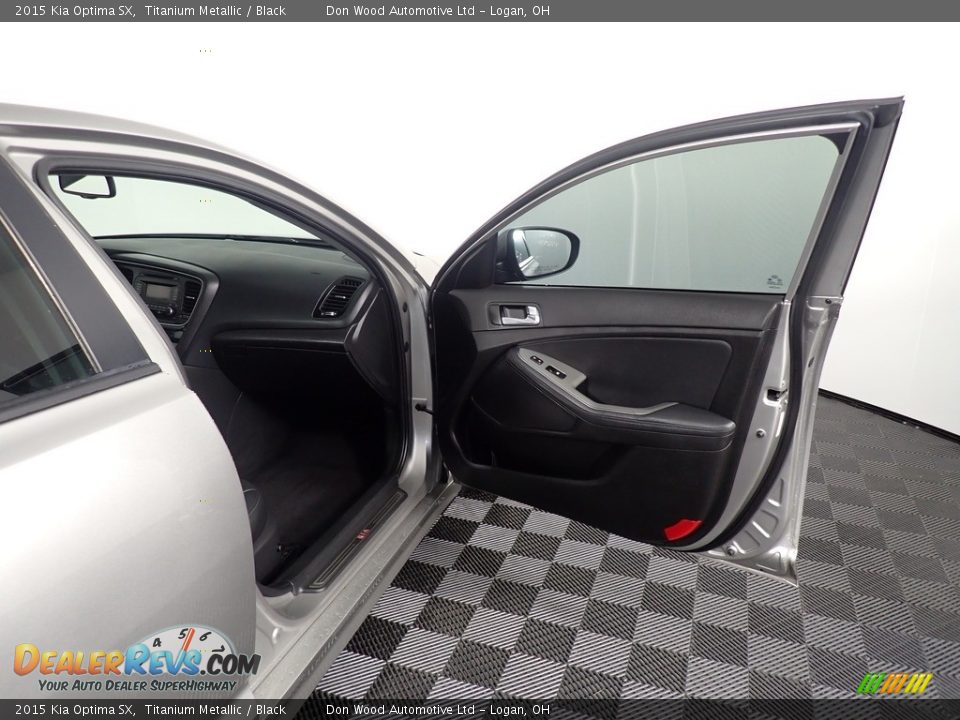 2015 Kia Optima SX Titanium Metallic / Black Photo #36
