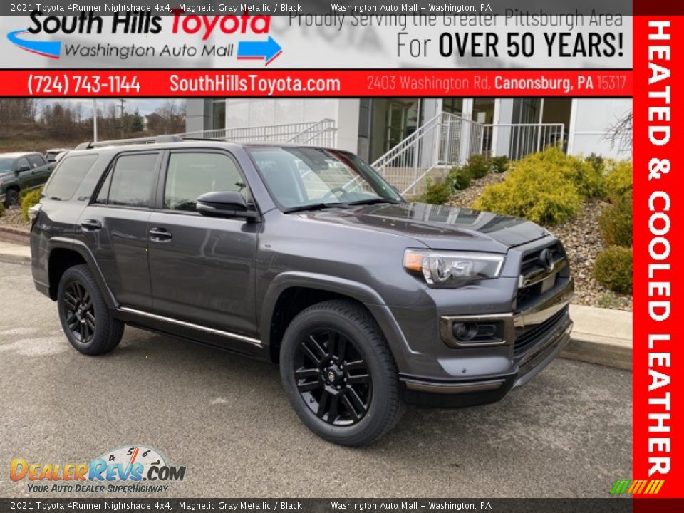 2021 Toyota 4Runner Nightshade 4x4 Magnetic Gray Metallic / Black Photo #1