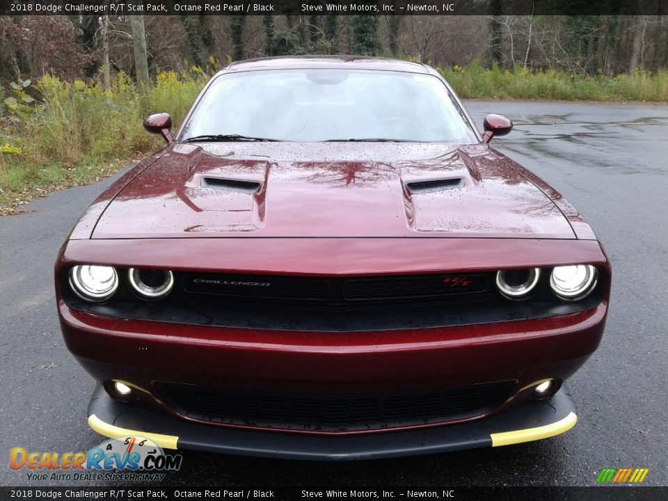 2018 Dodge Challenger R/T Scat Pack Octane Red Pearl / Black Photo #4