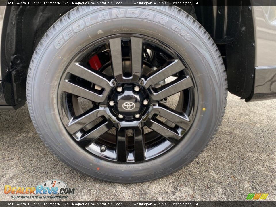 2021 Toyota 4Runner Nightshade 4x4 Magnetic Gray Metallic / Black Photo #32
