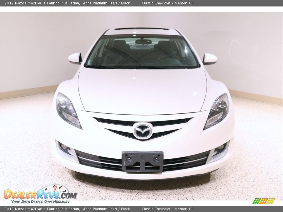 2012 Mazda MAZDA6 s Touring Plus Sedan White Platinum Pearl / Black Photo #2