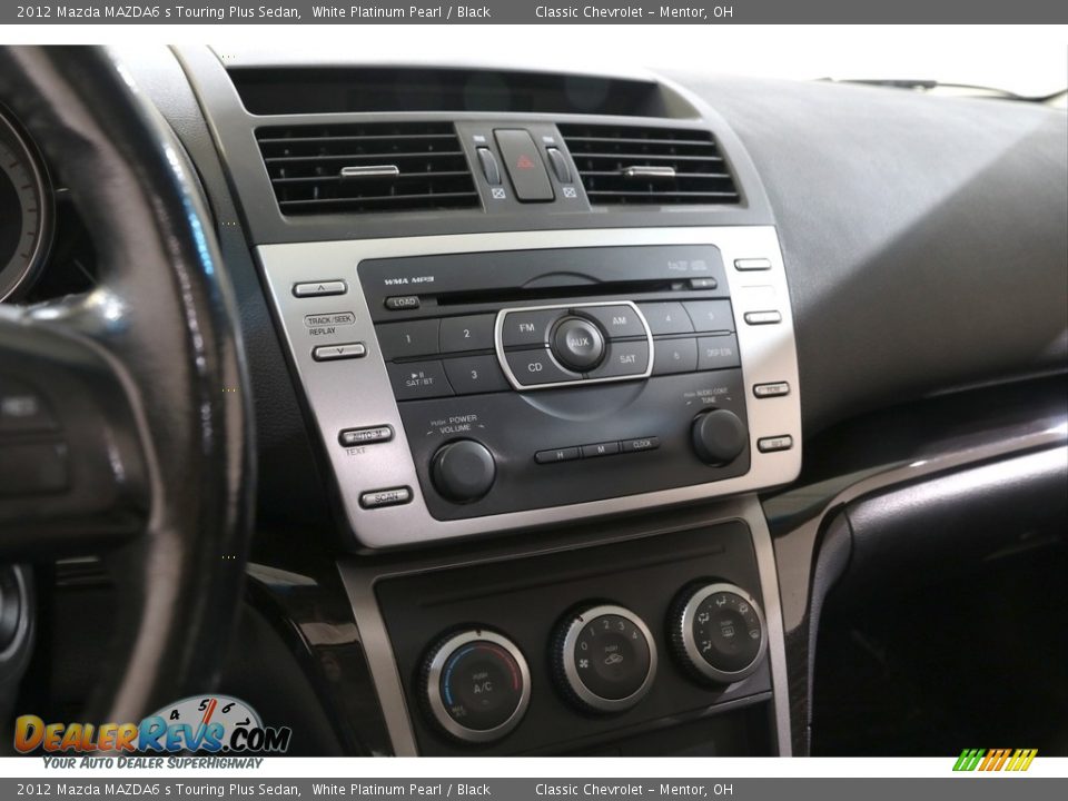 2012 Mazda MAZDA6 s Touring Plus Sedan White Platinum Pearl / Black Photo #8