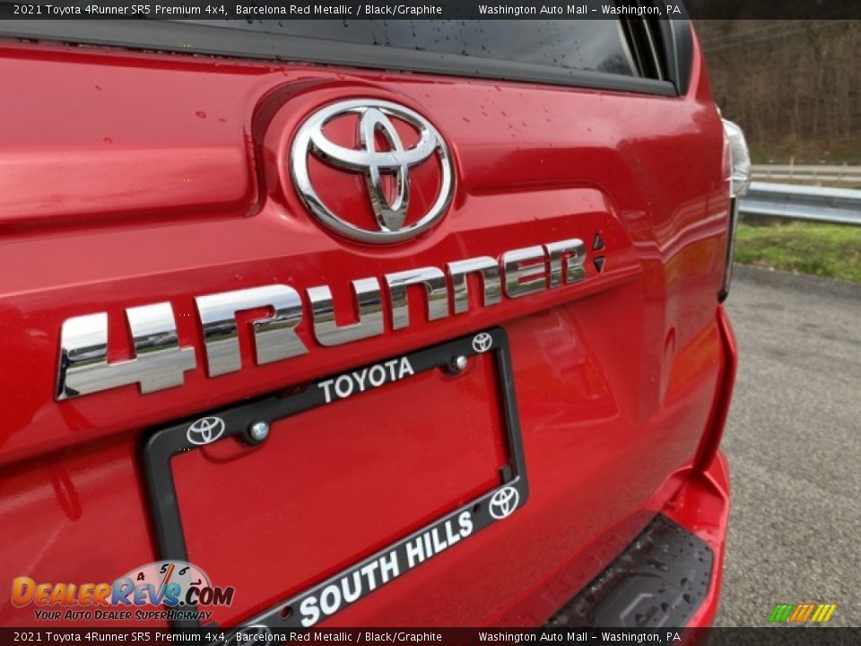 2021 Toyota 4Runner SR5 Premium 4x4 Barcelona Red Metallic / Black/Graphite Photo #30