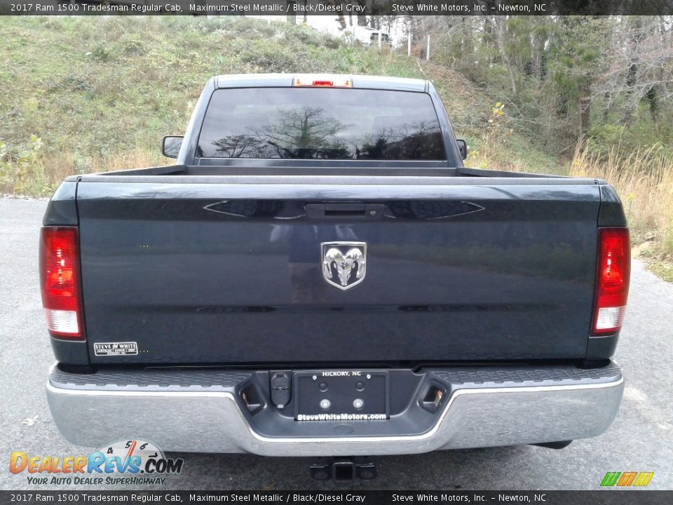 2017 Ram 1500 Tradesman Regular Cab Maximum Steel Metallic / Black/Diesel Gray Photo #8